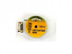 LIEN EN PLASTIQUE ARME 100M VERT