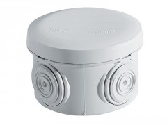BOITE DE DERIVATION PLEXO RONDE DIAMETRE 60MM GRIS LEGRAND