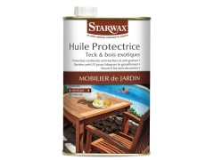 HUILE PROTECTRICE TECK/BOIS EXOTIQUE 1L STARWAX