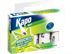 ANTI MOUCHE RUBAN ADHESIF X4 KAPO VERT