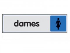 PLAQUE 170X40 DAMES TEXTE