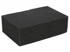 EPONGE CIMENTIER GRIS EN POLYESTER 22.8 X 13.7 CM NESPOLI