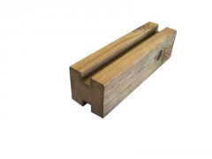 POTEAU RAINURE EN H 7X7X220CM