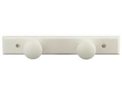 PORTEMANTEAU BOIS BLC OLGA 2T
