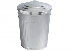 POUBELLE 75L PRE GALVANISE
