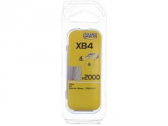 AGRAFE BUREAU  XB4MM BLISTER 2000