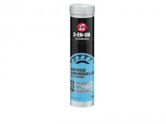 GRAISSE UNIVERSELLE LITHIUM CARTOUCHE 400G 3 EN 1 TECHNIQUE