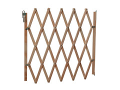 FERMETURE EXTENSIBLE BOIS PIN BRUT POUR ANIMAUX