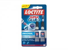 COLLE DE REPARATION LOCTITE SUPERGLUE-3 ORIGINAL LIQUIDE TUBE 3G X2