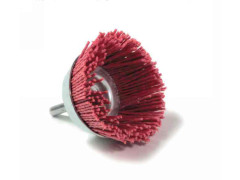 BROSSE COUPE DIAMETRE 65 FIL NYLON ROUGE
