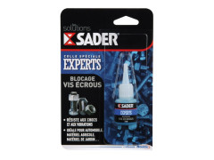COLLE D'ASSEMBLAGE INT/EXT BLOCAGE VIS ECROUS SADER FLACON 5ML