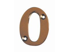 CHIFFRE 0 51MM LAITON