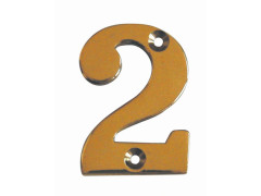 chiffre 2 51MM laiton