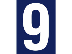 NUMERO RUE 9 ADHESIF