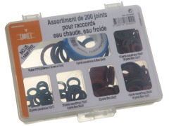 COFFRET JOINT FIBRE ET CAOUTCHOUC LOT DE  200