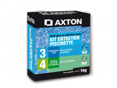 ENTRETIEN PISCINE ENFANT CHLORE AXTON 20 M 3 KIT