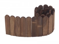 BORDURE ENROULEE MARRON 20X120 CM