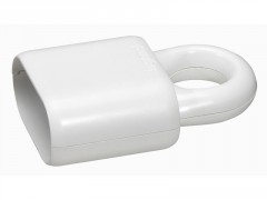 FICHE FEMELLE 2P 6A ANNEAU BLANC