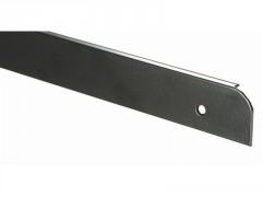PROFIL DE FINITION 2/4 ROND ALU EP 28MM LONG 670MM RAYON DE 3 A 5MM
