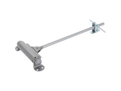 FERME-PORTE RESSORT 240MM 40KG ACIER BRILLIANT GRIS