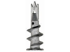 CHEVILLE VIX + VIS TETE RONDE 4.5X35 SOUS BLISTER DE 10
