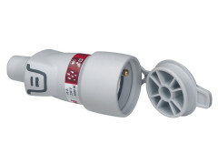 FICHE FEMELLE 2 POLES + TERRE 16 AMPERE PLEXO