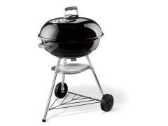 BARBECUE CHARBON DE BOIS WEBER COMPACT KETTLE 57 CM NOIR