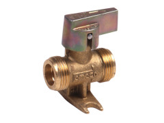 ROBINET D'ARRET GAZ 1/4TR BUT/PROP SOUS COQUE