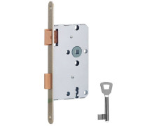 SERRURE ENCASTRER A55 PENE DORMANT 1/2T E72 DROITE 1 CLE