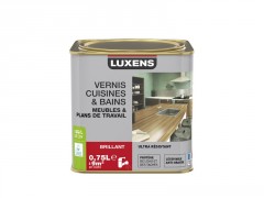 VERNIS CUISINES ET BAINS BRILLANT INCOLORE 0L75