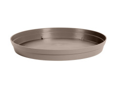 SOUCOUPE TOSCANE DIAM.28CM TAUPE