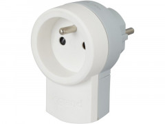 FICHE ELECTRIQUE MALE 2 POLES + TERRE 16 A LEGRAND