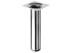 PIED DE MEUBLE ACIER BROSSE 30X150