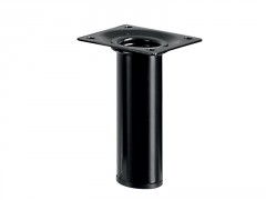 PIED DE MEUBLE ACIER NOIR 30X100