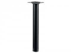 PIED DE MEUBLE ACIER NOIR 30X250