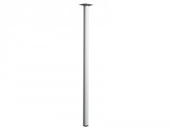 PIED DE TABLE ACIER BLANC 30X700