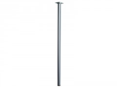 PIED DE TABLE ACIER GRIS 30X800