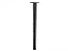 PIED DE TABLE ACIER NOIR 30X400