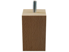 PIED DE MEUBLE HETRE BR 50X50X80
