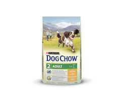 CROQUETTE CHIEN DOG CHOW ADULTE CEREALES COMPLETES/POULET 14KG