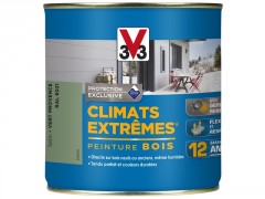 PEINTURE BOIS CLIMATS EXTREMES VERT PROVENCE SATIN 0L5