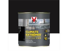 PEINTURE FER NOIR BRILLANT CLIMATS EXTREMES 500ML