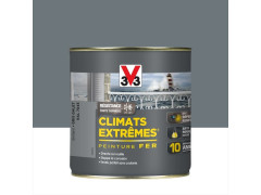 PEINTURE FER GRIS GALET BRILLANT CLIMATS EXTREMES 500ML