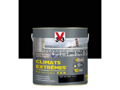 PEINTURE FER NOIR BRILLANT CLIMATS EXTREMES 2L