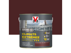 PEINTURE FER ROUGE BASQUE BRILLANT CLIMATS EXTREMES 2L