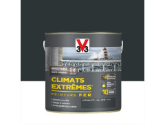 PEINTURE FER GRIS ANTHRACITE MAT CLIMATS EXTREMES 2L