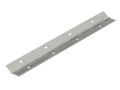 CHARNIERE PIANO ACIER NICKEL 32X600