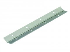 CHARNIERE PIANO ACIER NICKEL 32X600