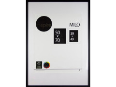 CADRE MILO BOIS 50X70 NOIR
