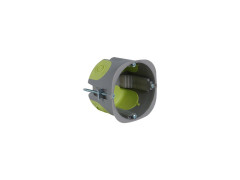 BOITE D'ENCASTREMENT MULTIMATERIAUX ISOLBOX 1P D67 P50 GRIS VERT